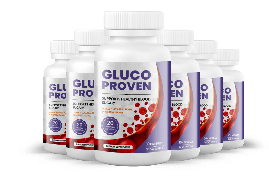 GlucoProven 6 Bottles 